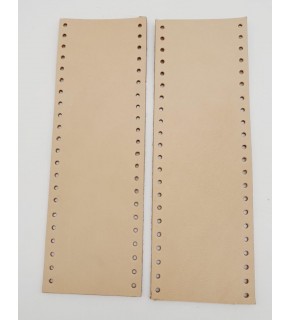 Çanta Aksesuar Ham Doğal Gerçek Deri Tutma Sapı 18X6 Cm Simit Sap