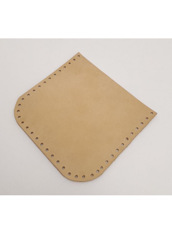 Çanta Aksesuar Ham Doğal Renk Gerçek Deri 12x12 cm Oval Kenar Cep Çanta Aksesuar Ham Doğal Renk Gerçek Deri 12x12 cm Oval Kenar Cep