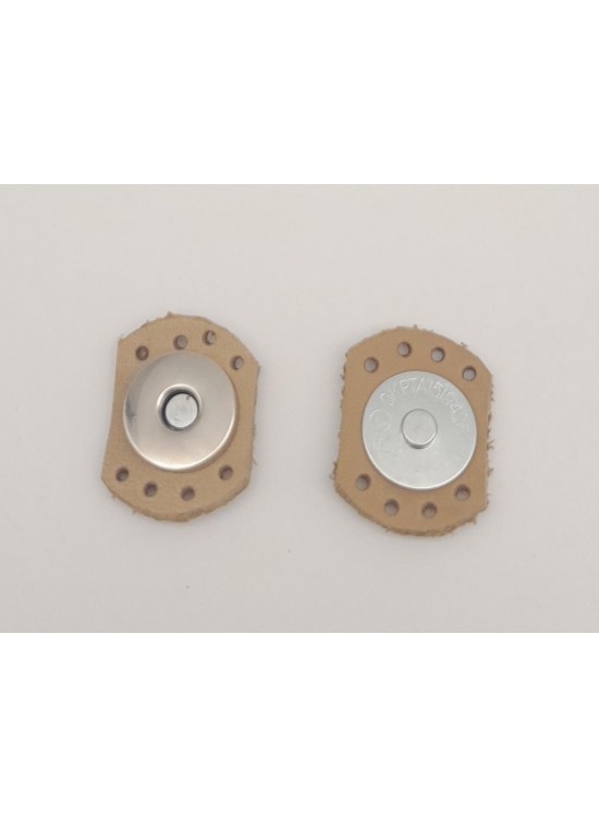 Çanta Aksesuar Ham Doğal Renk Gerçek Derili Oval Kenar Mıknatıslı Çıtçıt Gümüş Metalli Çanta Aksesuar Ham Doğal Renk Gerçek Derili Oval Kenar Mıknatıslı Çıtçıt Gümüş Metalli