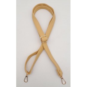 Çanta Aksesuar Hardal 125X2 Cm Sürgütlü Çanta Sapı Light Gold Metal