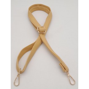 Çanta Aksesuar Hardal 125X2 Cm Sürgütlü Çanta Sapı Light Gold Metal