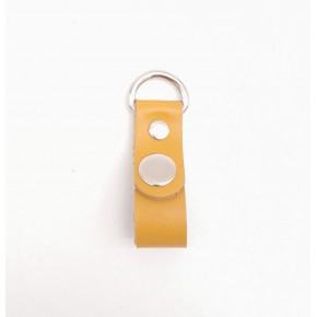 Çanta Aksesuar Hardal Gerçek Deri Çıtçıtlı Sapucu Böce Gümüş Metalli 1 Adet