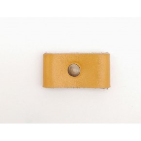 Çanta Aksesuar Hardal Renk Gerçek Deri Büzgülük Antik Metalli