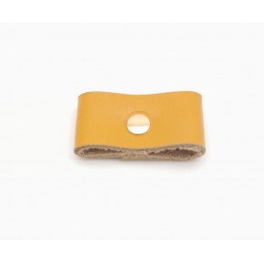 Çanta Aksesuar Hardal Renk Gerçek Deri Büzgülük Light Gold Metalli