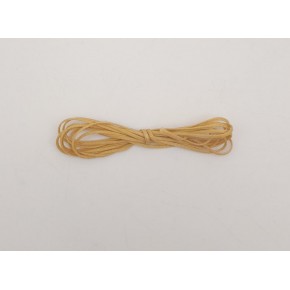 Çanta Aksesuar Hardal Sarı Mumlu Deri Dikme İpi 1 Metre