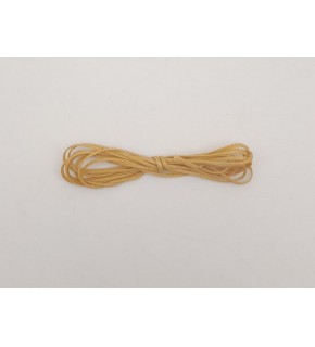 Çanta Aksesuar Hardal Sarı Mumlu Deri Dikme İpi 1 Metre