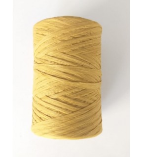 Çanta Aksesuar Hardal Sarı Renk Angel Rafya İp No:8