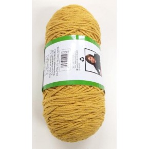 Çanta Aksesuar Hardal Sarı Renk, İnce  Pamuk Makrome