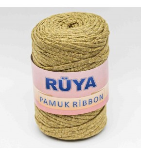 Çanta Aksesuar Hardal Sarı Renk Pamuk Ribbon No:4