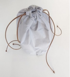 Çanta Aksesuar Hazır Kova Çanta Astarı Açık Gri