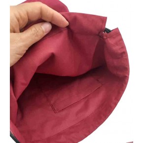 Çanta Aksesuar Hazır Kova Çanta Astarı Bordo Renk