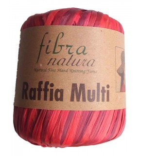 Çanta Aksesuar Himalaya Rafya Ebruli Kırmızı