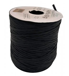 Çanta Aksesuar Himalaya Rafya Fibra Natura Raffia Big 119-03 (Siyah Renk )