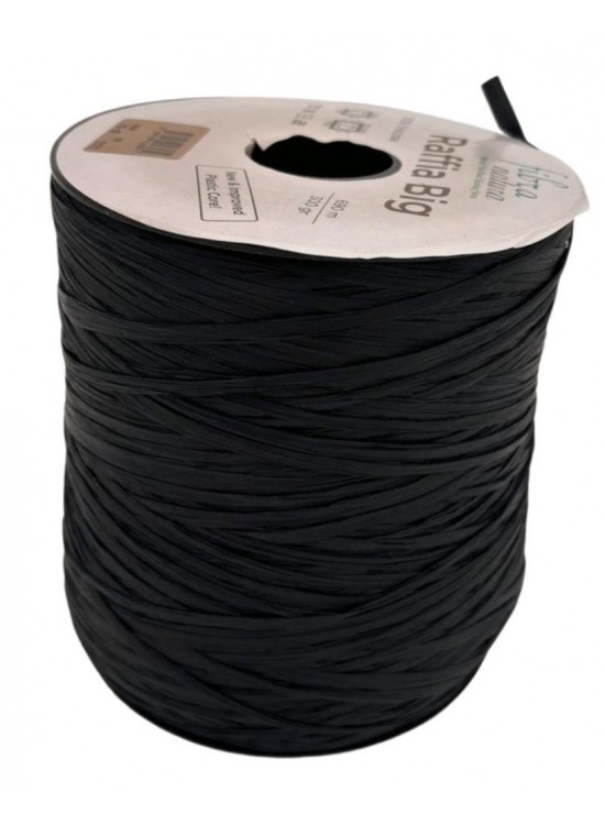 Çanta Aksesuar Himalaya Rafya Fibra Natura Raffia Big 119-03 (Siyah Renk )