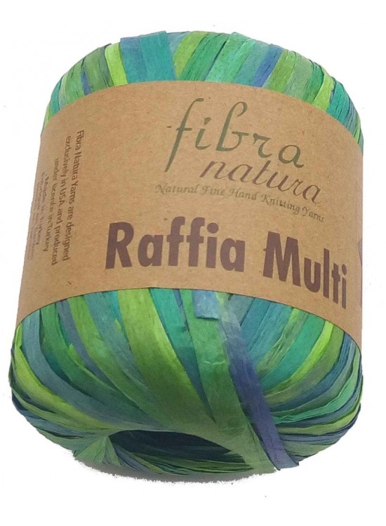 Çanta Aksesuar Himalaya Rafya, Yeşil Ebruli