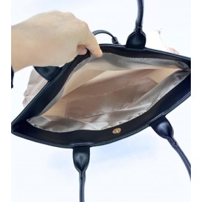 Çanta Aksesuar İda Model Çanta Yapım Aparatı  Siyah Light Gold Metalli