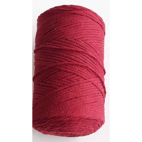 Çanta Aksesuar İnce Pamuk Makrome Bordo