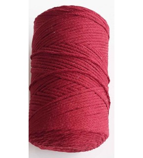 Çanta Aksesuar İnce Pamuk Makrome Bordo