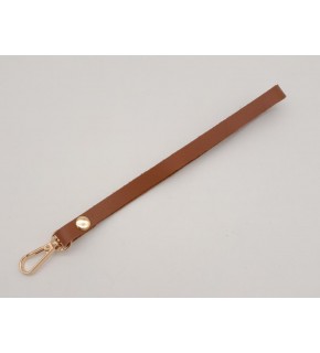 Çanta Aksesuar İnce Tek Kat Suni Deri Taba Elcik Light Gold Metal