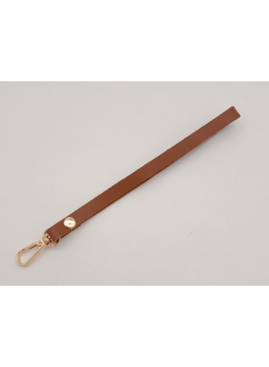 Çanta Aksesuar İnce Tek Kat Suni Deri Taba Elcik Light Gold Metal