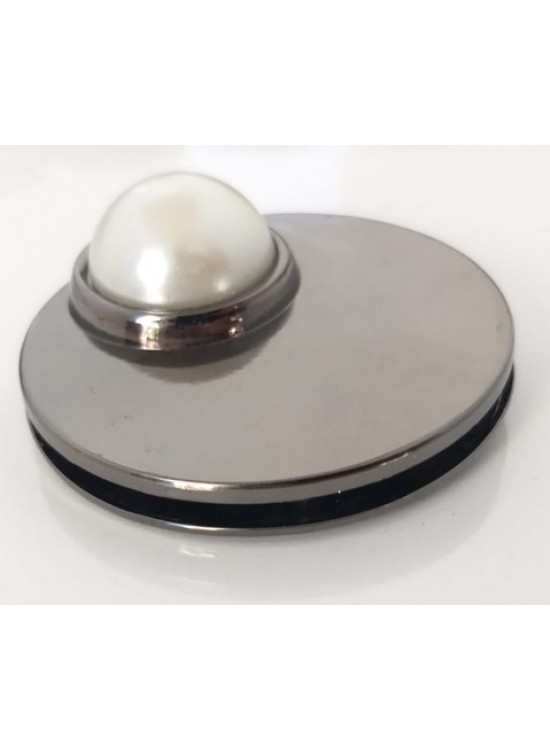 Çanta Aksesuar İncili Kilit Füme No:77 Çanta Aksesuar İncili Kilit Füme No:77