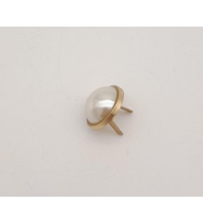 Çanta Aksesuar İncili Light Gold Kabara 1 Adet