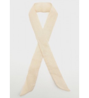 Çanta Aksesuar İpek Çanta Fuları Bej Renk