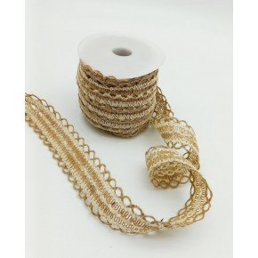 Çanta Aksesuar Jüt Şerit Süs No13