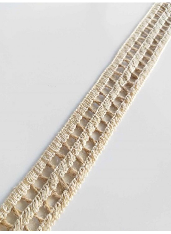 Çanta Aksesuar Jüt Şerit Süs No5