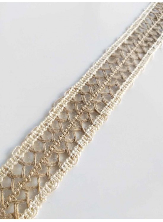 Çanta Aksesuar Jüt Şerit Süs No6 Çanta Aksesuar Jüt Şerit Süs No6