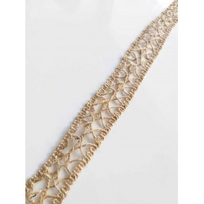 Çanta Aksesuar Jüt Şerit Süs No8