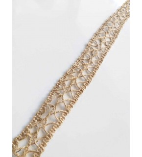 Çanta Aksesuar Jüt Şerit Süs No8