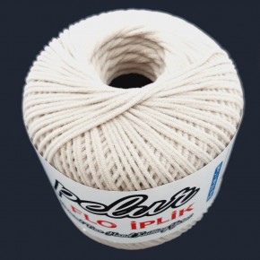 Çanta Aksesuar Kadife Flok İp Koyu Bej No:10