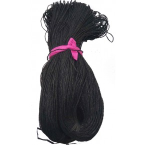 Çanta Aksesuar Kağıt İp Siyah Renk 500 Gr