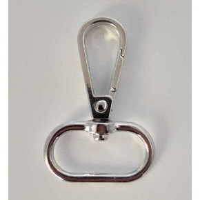 Çanta Aksesuar Kanca 2.5 Cm Gümüş