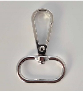 Çanta Aksesuar Kanca 2.5 Cm Gümüş