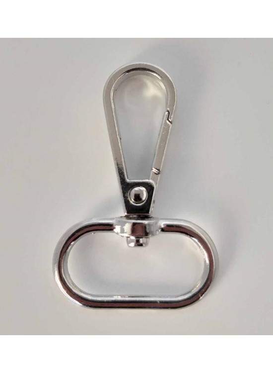 Çanta Aksesuar Kanca 2.5 Cm Gümüş