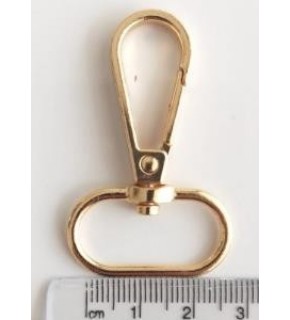 Çanta Aksesuar Kanca 2.5 Cm Light Gold 1 Adet