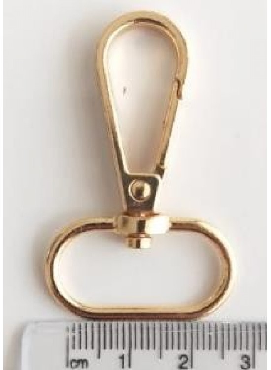 Çanta Aksesuar Kanca 2.5 Cm Light Gold 1 Adet