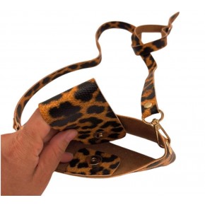 Çanta Aksesuar Kapsül Model Leopar Renk Çanta Yapım Seti Light Gold  Metalli