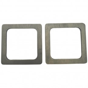 Çanta Aksesuar Kare Model 13 cm Haki Renk Ahşap Çanta Sapı