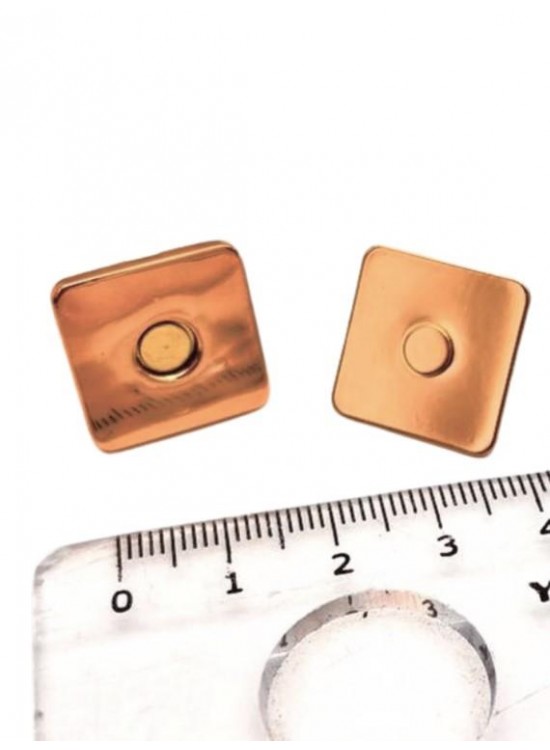 Çanta Aksesuar Kare Model Çanta Mıknatısı Light Gold Renk Çanta Aksesuar Kare Model Çanta Mıknatısı Light Gold Renk