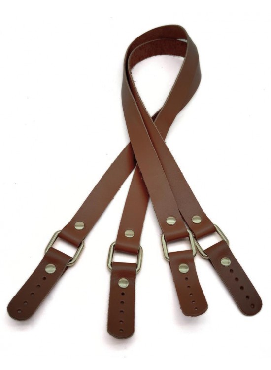 Çanta Aksesuar Karedört Model Gerçek Deri Sütlü Kahve Renk Çanta Sapı Light Gold Metal Çanta Aksesuar Karedört Model Gerçek Deri Sütlü Kahve Renk Çanta Sapı Light Gold Metal