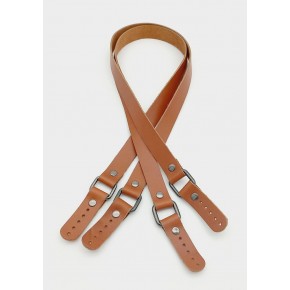 Çanta Aksesuar Karedört Model Taba Renk Gerçek Deri Çanta Sapı 80X2 Cm