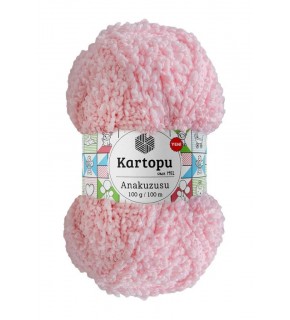 Çanta Aksesuar Kartopu  Anakuzusu Kuzucuk İpi Pembe