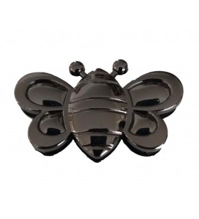 Çanta Aksesuar Kelebek Model Mıknatıslı Kilit Füme