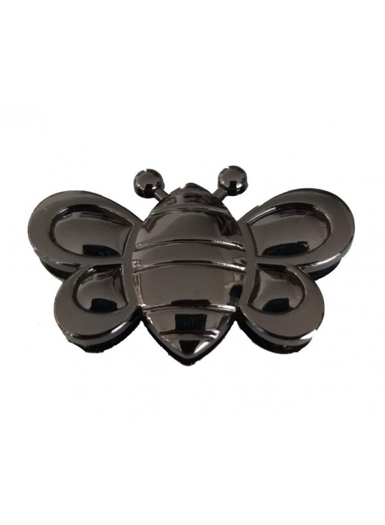 Çanta Aksesuar Kelebek Model Mıknatıslı Kilit Füme Çanta Aksesuar Kelebek Model Mıknatıslı Kilit Füme