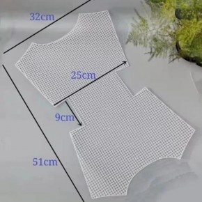 Çanta Aksesuar Kelebek Model Plastik Kanvas Beyaz Renk