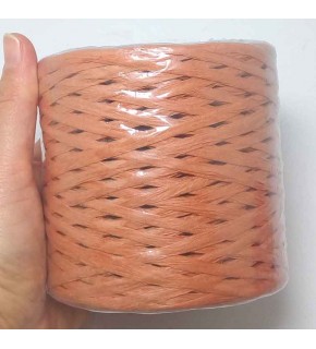 Çanta Aksesuar Kiremit Renk Rafya İp