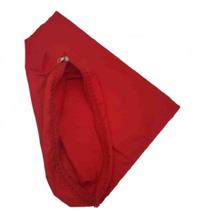 Çanta Aksesuar Kırımızı Renk 45X45 Cm, Dikilmiş Halde, Fermuarlı Astar